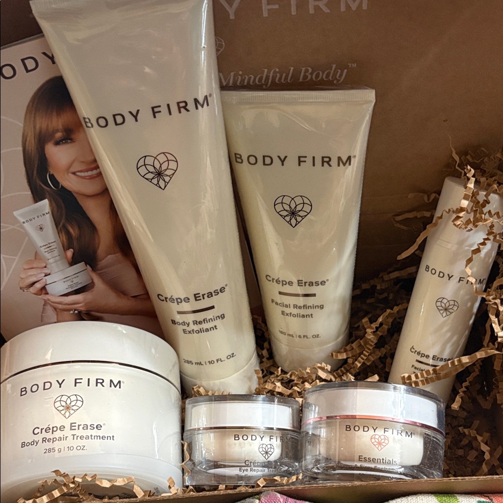 Body Firm Crepe Erase SIX piece body indulgence system